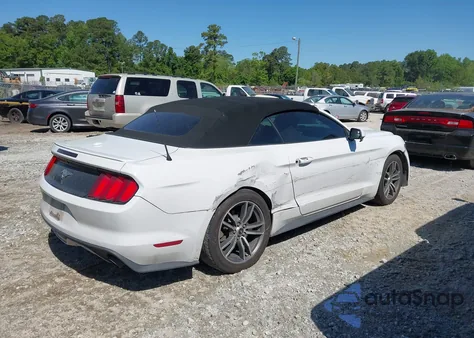 2016 Ford Mustang Ecoboost Premium из США, поврежденный, VIN 1FATP8UH9G5299482